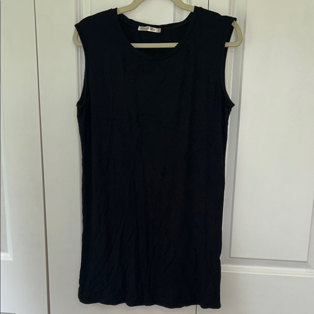 Black Long Tank/Dress